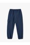 Cotton Jogger Sweatpants with Pocket Detail and Elastic Waist - 2