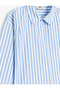 Cotton Long Sleeve Striped Shirt - 3