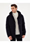 Navy Blue Regular Fit Coat 50292540-Vr033
