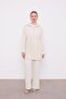 Stone Hooded Waist Rope Drawstring Double Set - 2