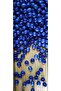 Wooden Beads 10 Mm 100 Gr (Average ± 250 - 300 Pieces) Blue