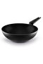 Titanium Series Nonstick Coated Forged Aluminum Wok Pan 28cm