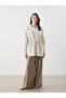 Lcw Grace Linen Blended Women's Shirt Jacket - 2