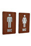 Wc Signage for Women and Men - 2
