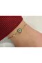 Clamp Evil Eye Bead Zircon Stone Bracelet - 5