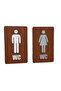 Wc Signage for Women and Men - 3