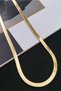 Women's 316 L Stainless Steel 60 cm Gold Color Italian Chain Necklace - 5