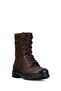 Waiter Boot Genuine Leather Brown Washed Nubuck Outdoor Women's Boots - 3