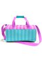 Turquoise Pink Striped Sports Bag 27521 - 3