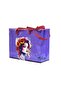 Purple Pvc Printed Beach Bag - 2