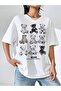Unisex Stylish Comfortable Oversize Cotton Crew Neck T-Shirt with Special Design Code 14689 - 3