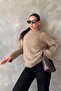 Mink Crew Neck Knitted Knitwear Sweater Mg2262 - 6