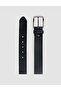 100% Genuine Leather Black Men's Classic Belt - 3