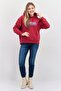 Women Brand Long Long Sleeve Hoodies, Maroon - 4