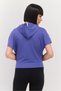 Women Sportswear Fit Long Sleeve Outdoor Hoodie, Tan - 3