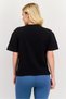 Women Sportswear Fit Long Sleeves Outdoor Top, Black - 2