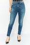 Women Skinny Fit Washed Denim Jeans, Blue