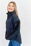 Women Sportswear Fit Long Sleeve Outdoor Hooded Jacket, Grey - 2