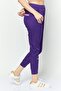 Women Regular Fit Solid Jogger Pants, Purple - 2