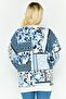 Women Crew Neck Long Sleeve Floral Sweatshirt, Multicolor - 4
