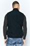 Men Quilted Vest Jacket, Black - 4