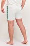 Men Brand Logo Board Shorts, White - 3