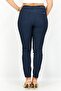 AX Women Skinny Fit Plain Non-Stretchable Denim Jeans, Navy - 2