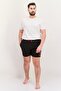 Men Graphic Print Board Shorts, Black - 4
