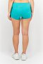Women Sportswear Fit Training Shorts, Turquoise - 3