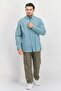 Men Regular Fit Gingham Long Sleeve Casual Shirt, Green - 4