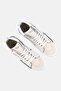 Men Sk8 Hi Reconst Lace Up High Cuff Shoes, Off White - 4