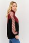 Women Sportswear Fit Training Track Jacket, Maroon - 3