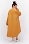 Women Sportswear Fit Quilted Outdoor Trench Coat, Brown - 2