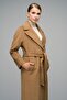 Reglan Sleeve Snap Closure Maxi Coat K. Kamel 3063-Y - 4