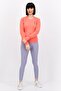 Women Sportswear Fit Long Sleeves Training Top, Coral - 3