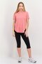 Women Sportswear Fit Short Sleeve Training T-Shirts, Heather Red - 2