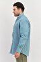 Men Regular Fit Gingham Long Sleeve Casual Shirt, Green - 3