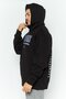 Men Sportswear Fit Long Sleeve Outdoor Hoodies, Black - 3