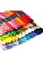 Muline Thread Cross Stitch Embroidery Thread 100 Different Colors Set 8 Mt - 6