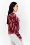 Women Oversized Long Sleeve Outdoor Sweatshirt, Pink - 4