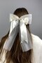 Special Pearl Bow Tulle Hair Accessory - 3