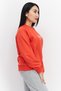 Women Sportswear Fit Outdoor Sweatshirt, Red - 4