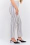 Women Regular Fit Stripe Straight Leg Pant, Multicolor - 3