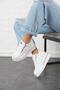 Women's Thick Sole Stone Sneakers - 2