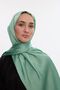 Idol Satin Janjan Shawl - Lake Green