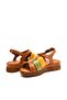 2216412Y Women's Leather Sandals - 4