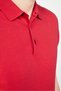 Men's Slim Fit Slim Fit Cotton Knitted Knitwear Pink Polo Collar T-Shirt - 5