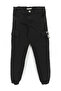 Kargo Pocket Gabardine Boys' Jogger Pants Black