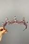 Venetian Stone Bridal Henna Crown - 8