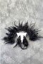 Black Rooster Feather Crystal Beaded Bridal Henna Tiara and Earrings